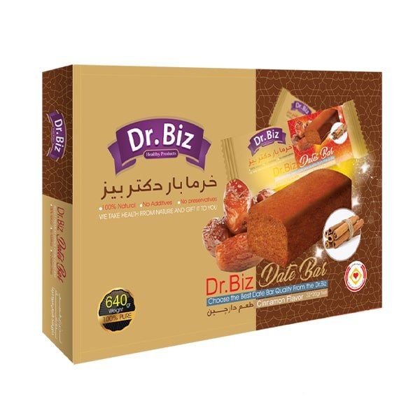خرما بار دارچینی دکتر بیز